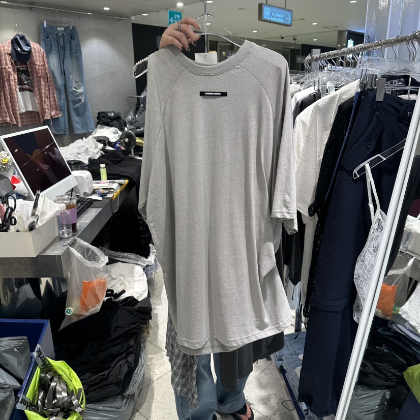 HERTZ-P韓國代購女士新款人氣休閑職業26夏季熱賣時尚T恤HERTZ-PT恤圖色1