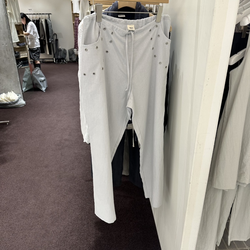 PITA/THEVERLIN韓國直郵女士新品26春夏人氣職業休閑褲孔眼PITA/THEVERLIN休閑褲圖色2