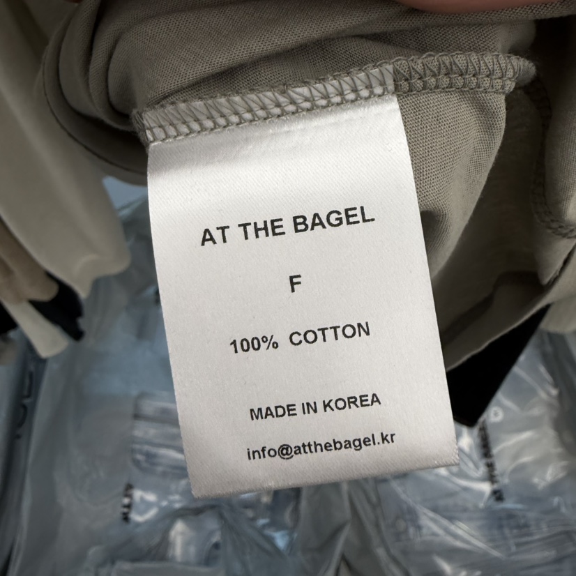 AT THE BAGEL韓國直郵女裝新品職業推薦26春夏26夏季T恤AT THE BAGELT恤