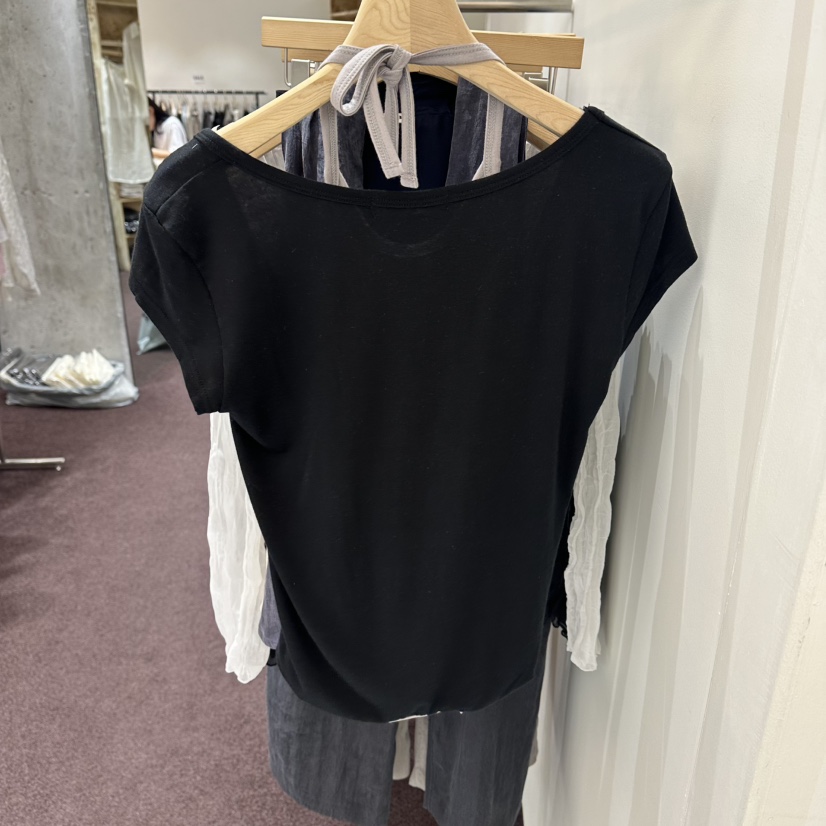PITA/THEVERLIN韓國直郵女士新品人氣職業推薦26夏季T恤PITA/THEVERLINT恤