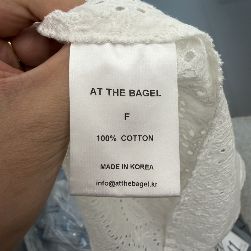 AT THE BAGEL東大門實拍韓國女士新品26春夏推薦連衣裙AT THE BAGEL連衣裙