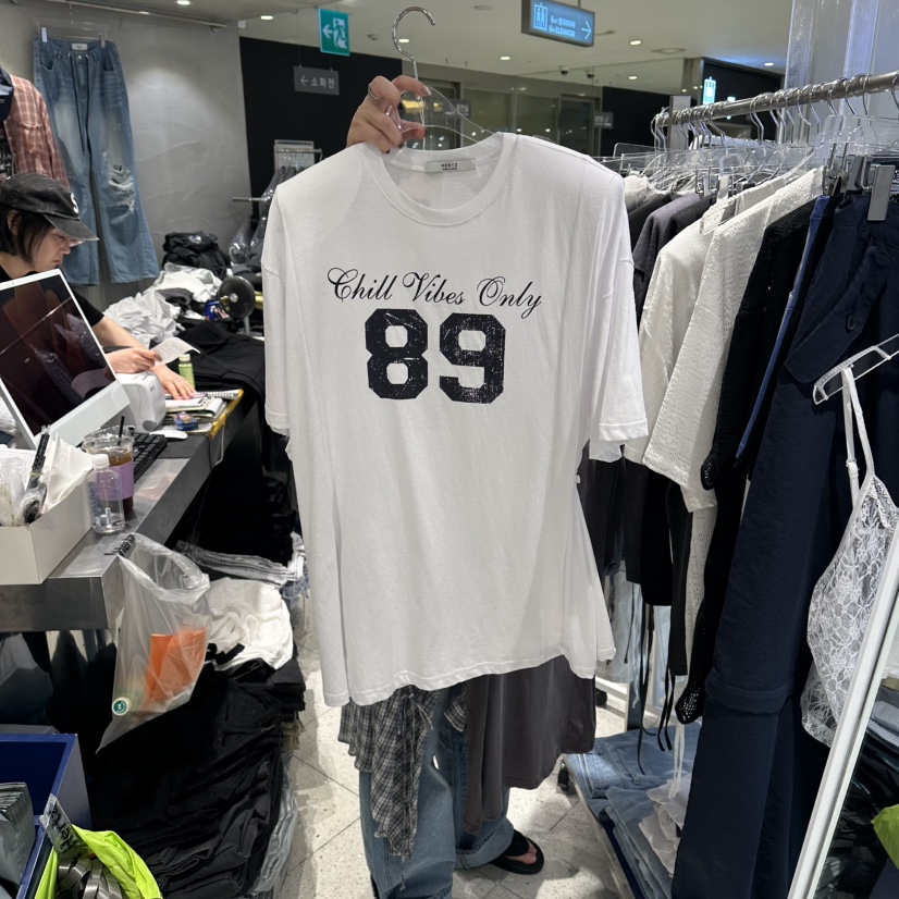 HERTZ-P韓國東大門直郵女裝新品職業26春夏熱賣人氣26夏季T恤HERTZ-PT恤圖色1