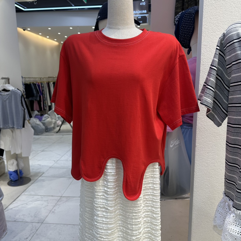 NEAR韓國直郵女士新品26夏季熱賣推薦時尚26春夏人氣休閑T恤NEART恤圖色2
