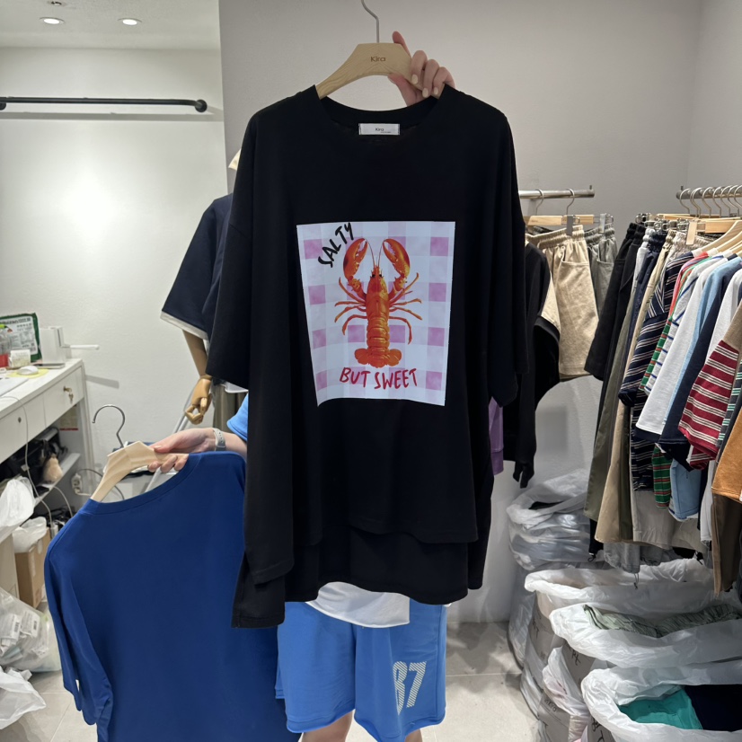 IN KIRA韓國直郵女裝新品26春夏休閑時尚職業推薦人氣T恤IN KIRAT恤圖色3