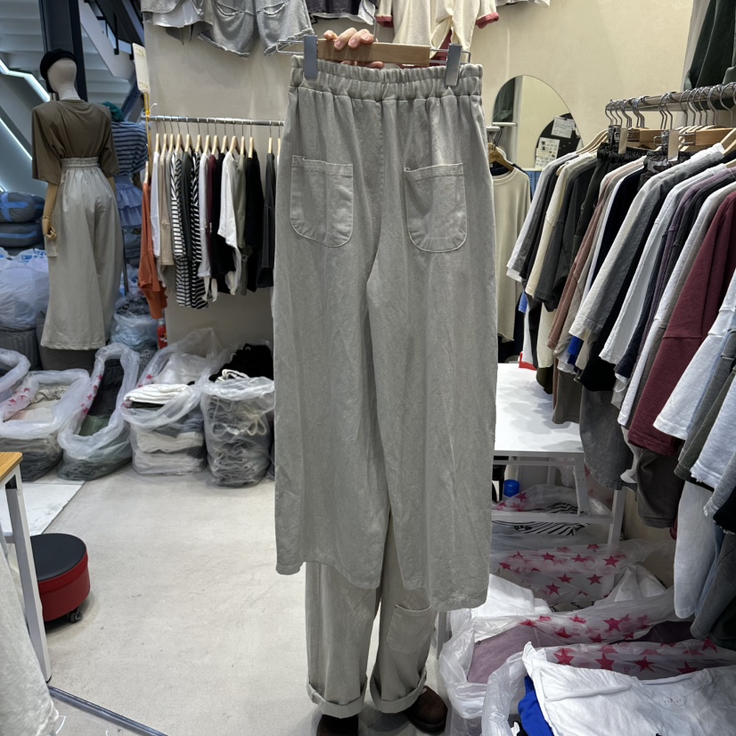 REPLAY韓國東大門直郵女士新品職業時尚休閑熱賣休閑褲口袋REPLAY休閑褲