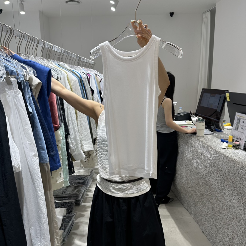 NEROLI 36韓國直郵女裝新品時尚人氣職業26夏季吊帶背心NEROLI 36吊帶/背心圖色1