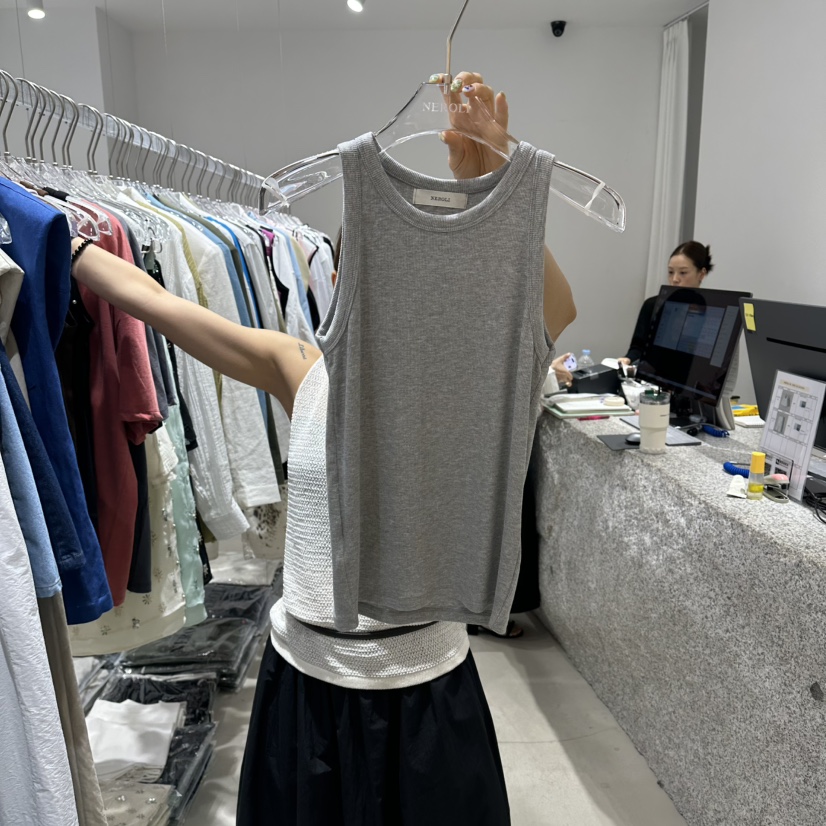 NEROLI 36韓國直郵女裝新品時尚人氣職業26夏季吊帶背心NEROLI 36吊帶/背心圖色2