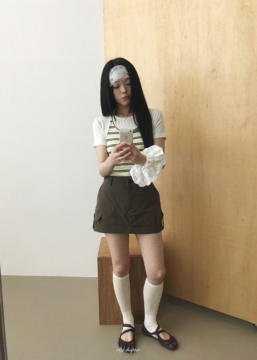 BY CHAPTER韓國直郵實拍女士新款時尚人氣熱賣職業休閑裙褲BY Chapter裙褲