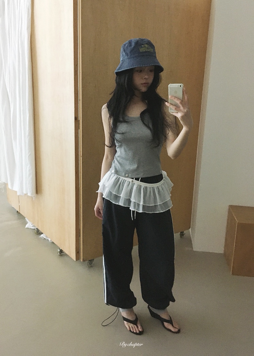 BY CHAPTER韓國代購女裝新品熱賣職業時尚吊帶背心可拆卸BY Chapter吊帶/背心