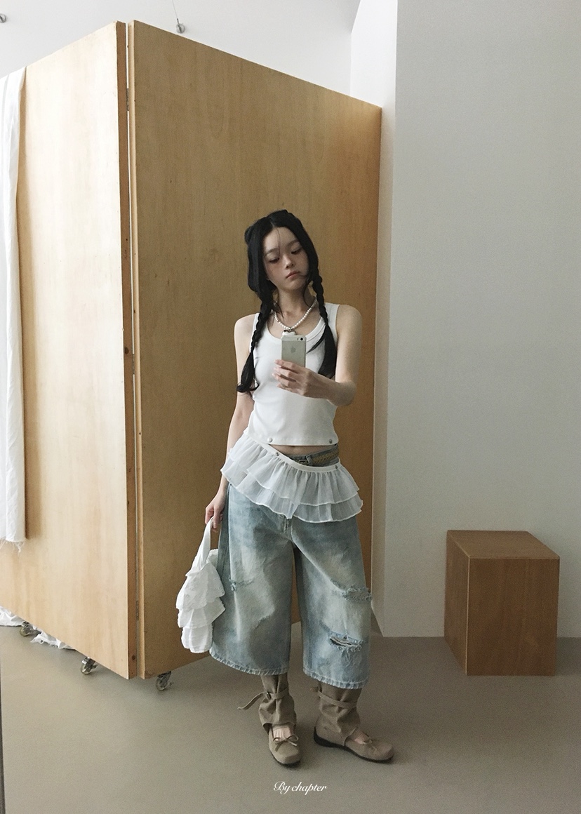 BY CHAPTER韓國代購女裝新品熱賣職業時尚吊帶背心可拆卸BY Chapter吊帶/背心