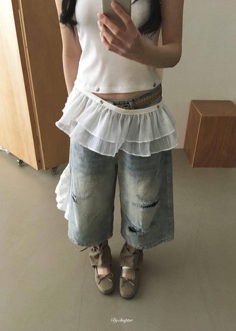 BY CHAPTER韓國代購女裝新品熱賣職業時尚吊帶背心可拆卸BY Chapter吊帶/背心