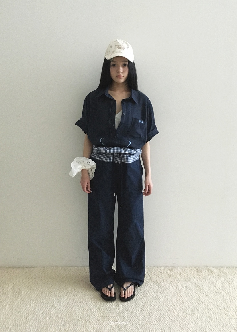 BY CHAPTER韓國東大門直郵女裝新款26夏季職業時尚休閑褲BY Chapter休閑褲