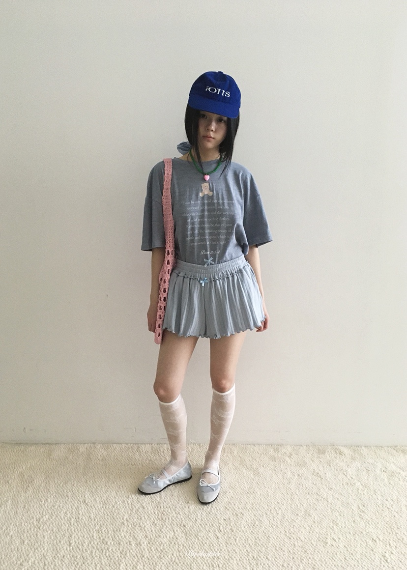 BY CHAPTER韓國直郵實拍女士新款人氣職業休閑26春夏短褲鏤空BY Chapter短褲
