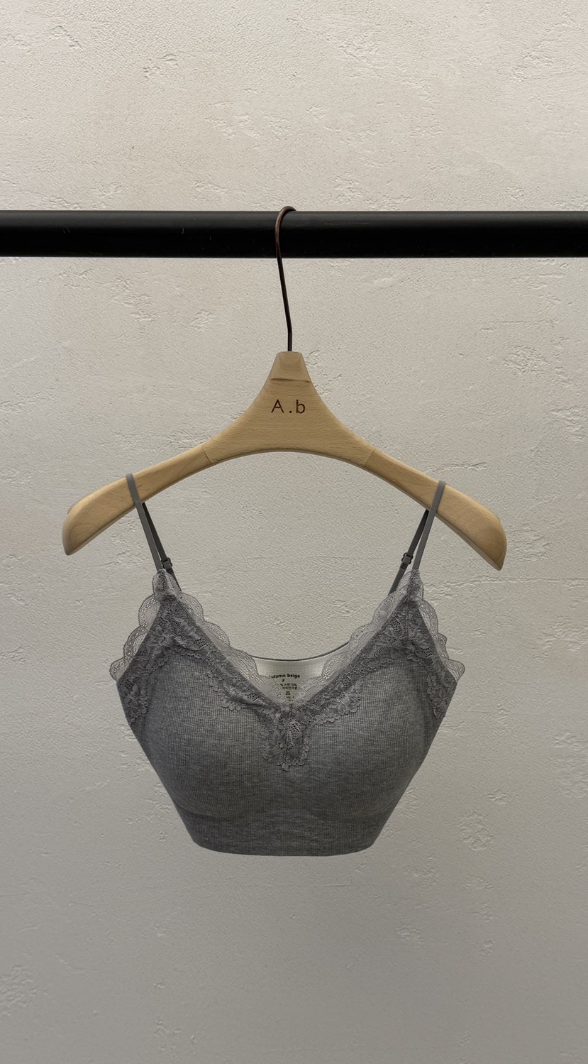 AUTUMN BEIGE-Q韓國東大門代購女裝新款熱賣吊帶背心蕾絲A.b/AUTUMN BEIGE吊帶/背心圖色3