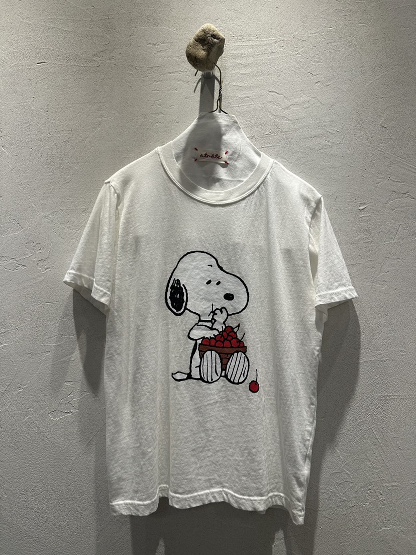 AT NOTE韓國直郵實拍女裝新品推薦時尚26夏季人氣T恤史努比AT NOTET恤圖色1