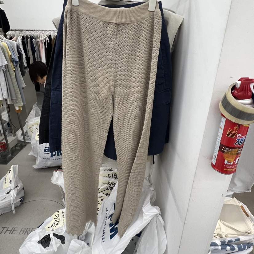 BREATHE韓國直郵女裝新品26春夏時尚熱賣人氣推薦休閑褲流蘇BREATHE休閑褲