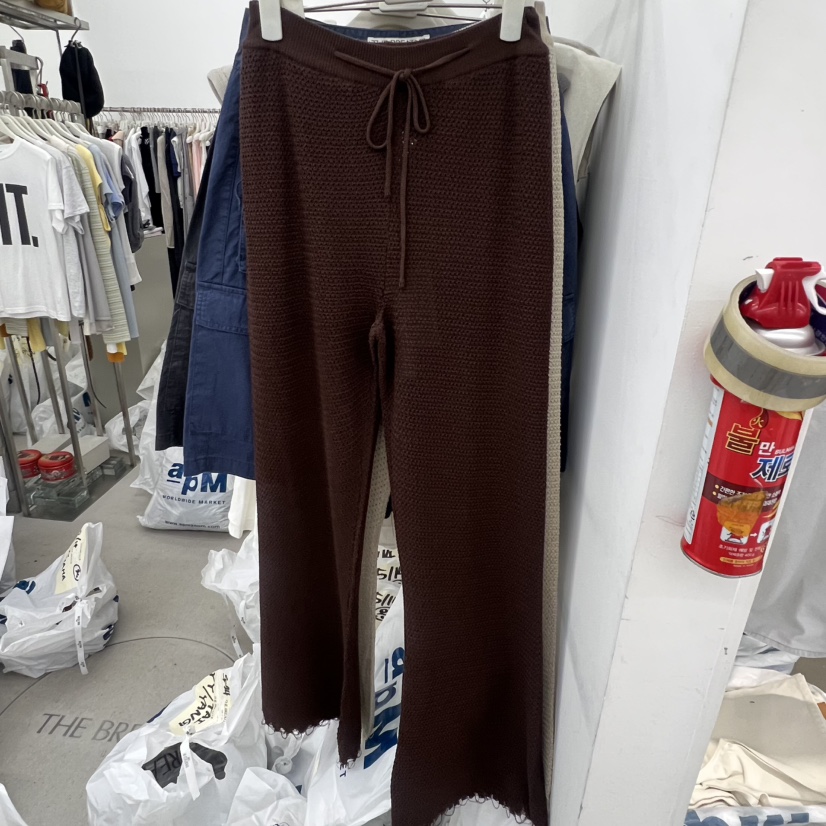 BREATHE韓國直郵女裝新品26春夏時尚熱賣人氣推薦休閑褲流蘇BREATHE休閑褲圖色2