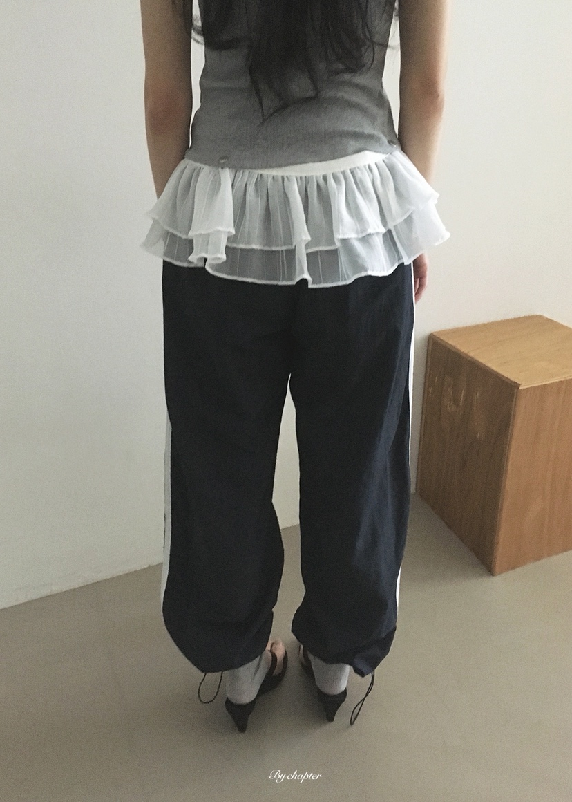 BY CHAPTER韓國直郵女士新款熱賣推薦26春夏時尚人氣休閑褲BY Chapter休閑褲