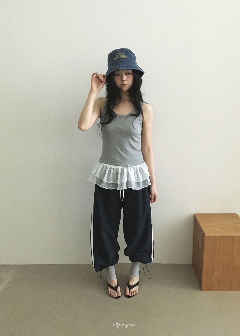 BY CHAPTER韓國直郵女士新款熱賣推薦26春夏時尚人氣休閑褲BY Chapter休閑褲