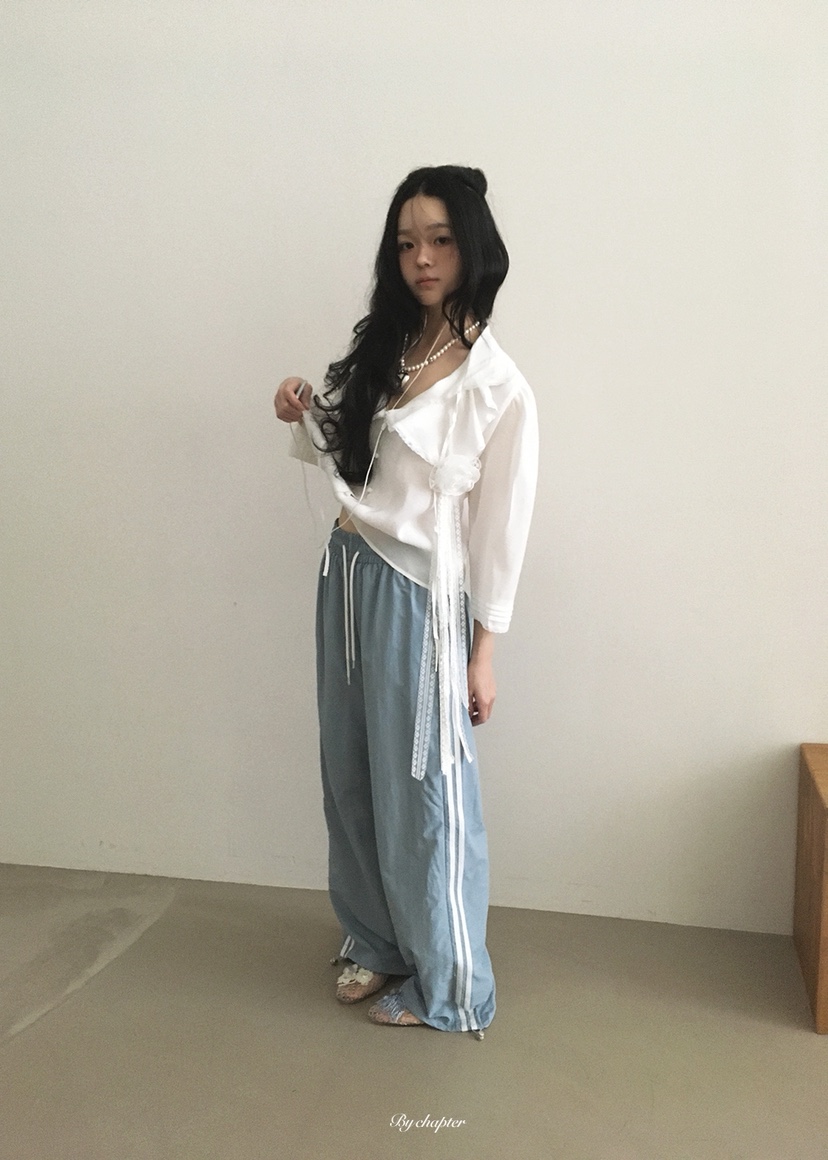 BY CHAPTER韓國直郵女士新款熱賣推薦26春夏時尚人氣休閑褲BY Chapter休閑褲