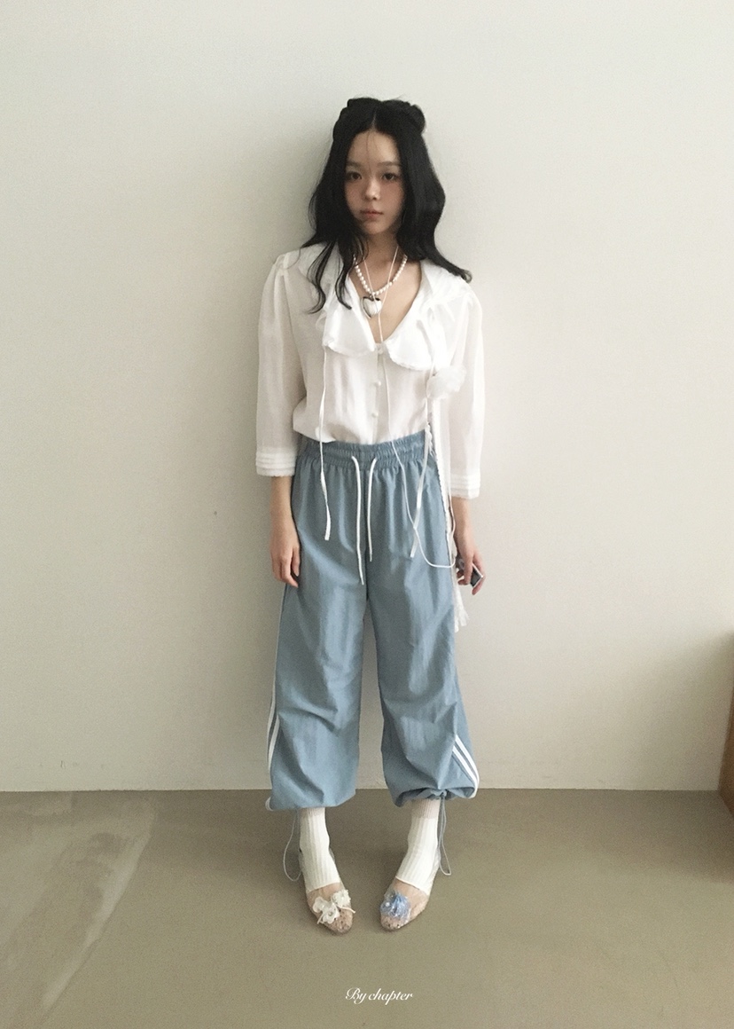 BY CHAPTER韓國直郵女士新款熱賣推薦26春夏時尚人氣休閑褲BY Chapter休閑褲