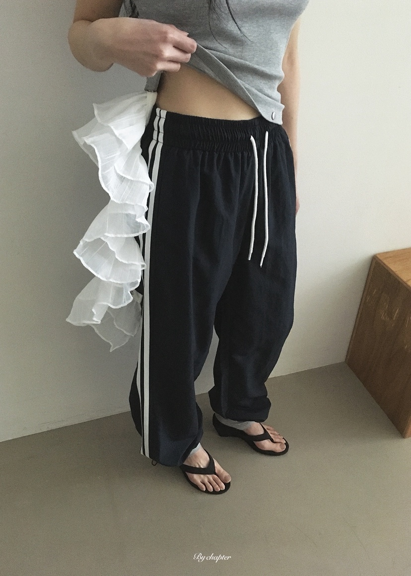 BY CHAPTER韓國直郵女士新款熱賣推薦26春夏時尚人氣休閑褲BY Chapter休閑褲圖色3