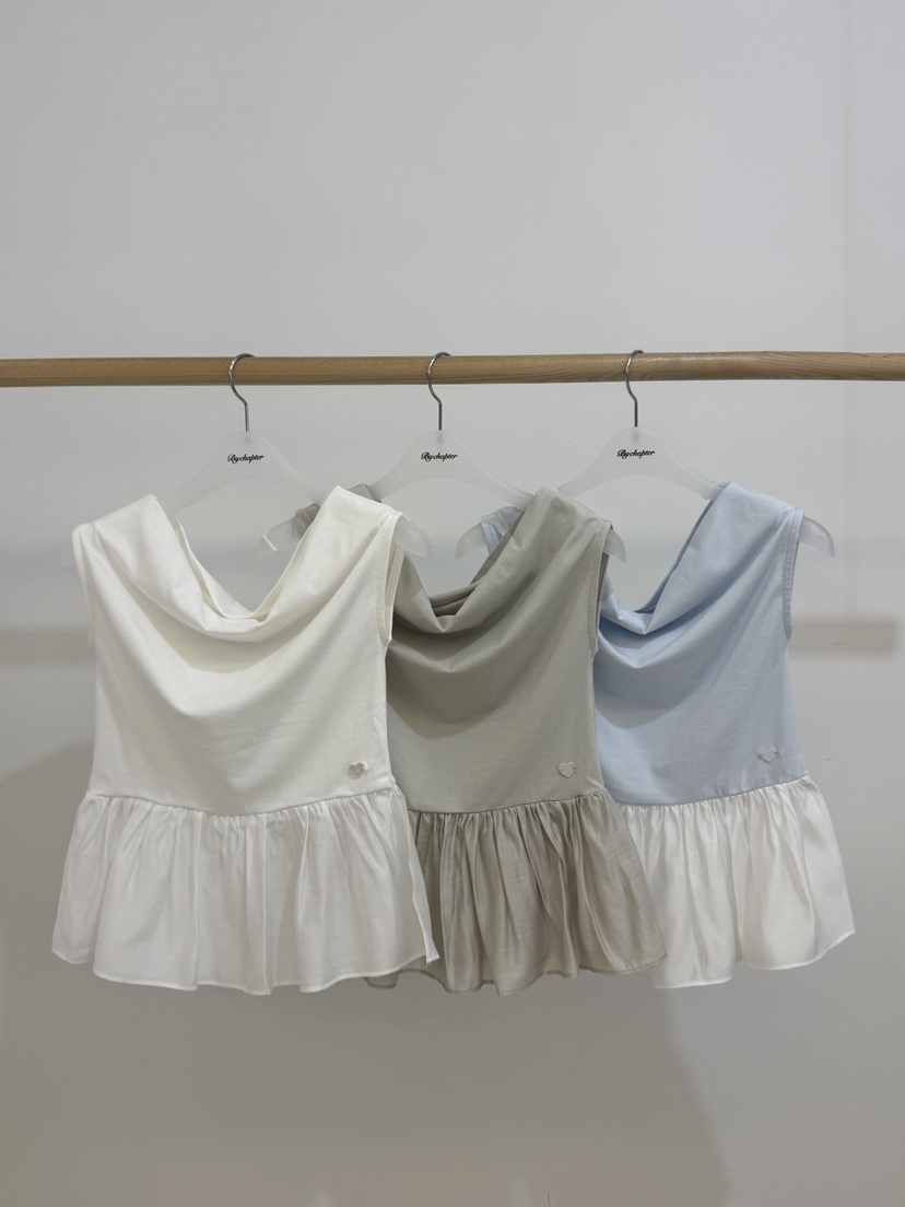 BY CHAPTER韓國直郵女士新品時尚熱賣26夏季職業襯衫蕾絲衫BY Chapter襯衫/蕾絲衫