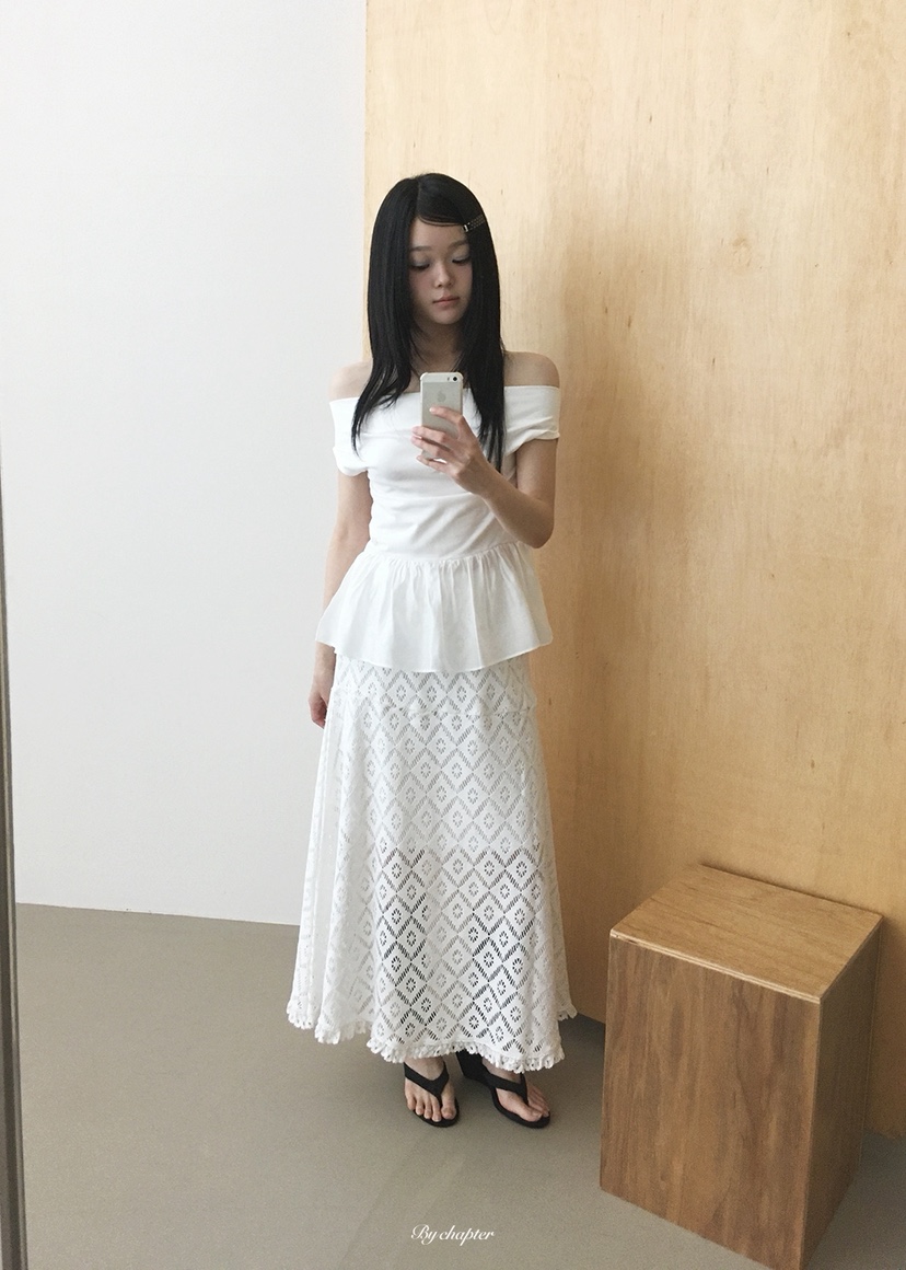 BY CHAPTER韓國直郵女士新品時尚熱賣26夏季職業襯衫蕾絲衫BY Chapter襯衫/蕾絲衫
