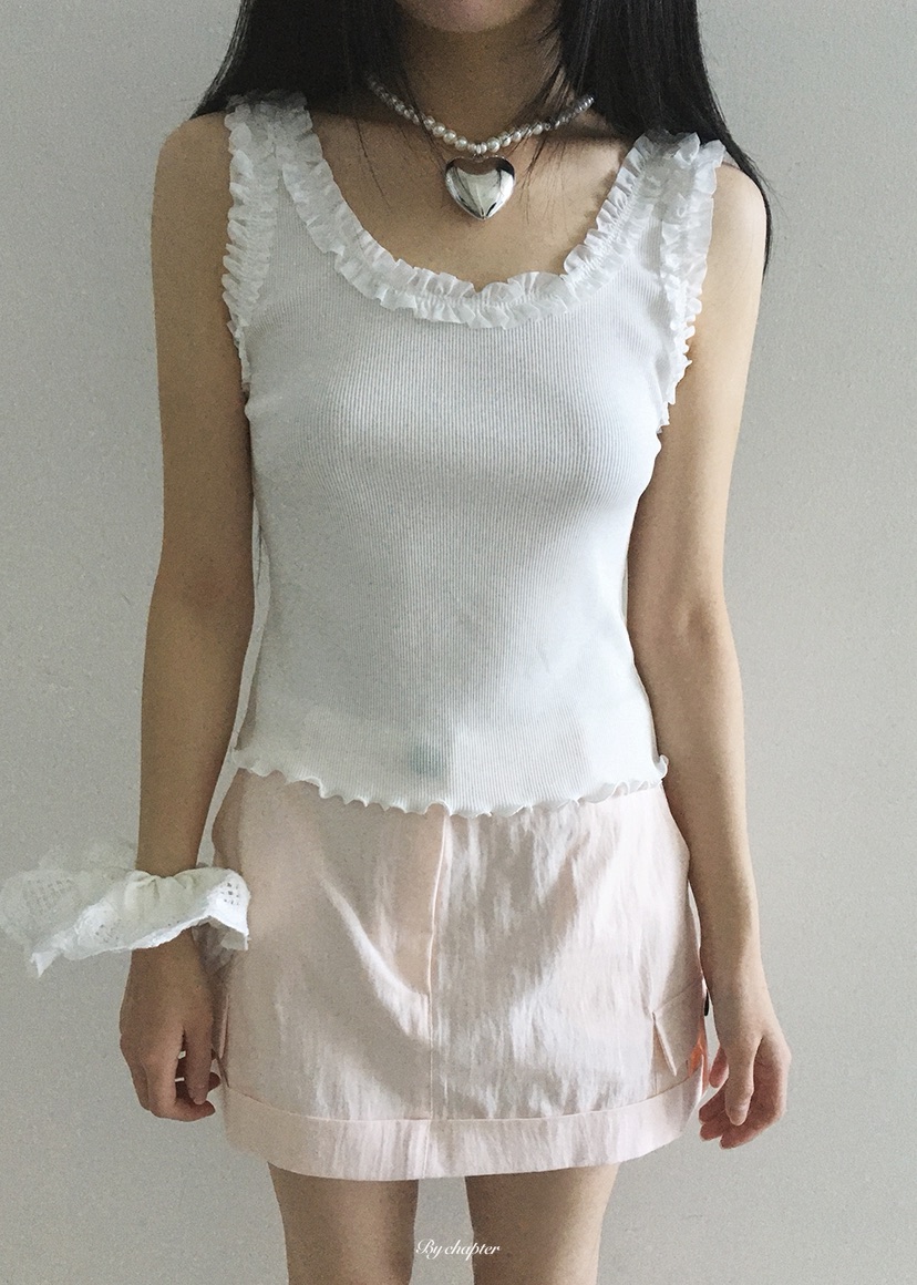 BY CHAPTER韓國直郵女士新品26夏季休閑職業時尚吊帶背心BY Chapter吊帶/背心圖色2
