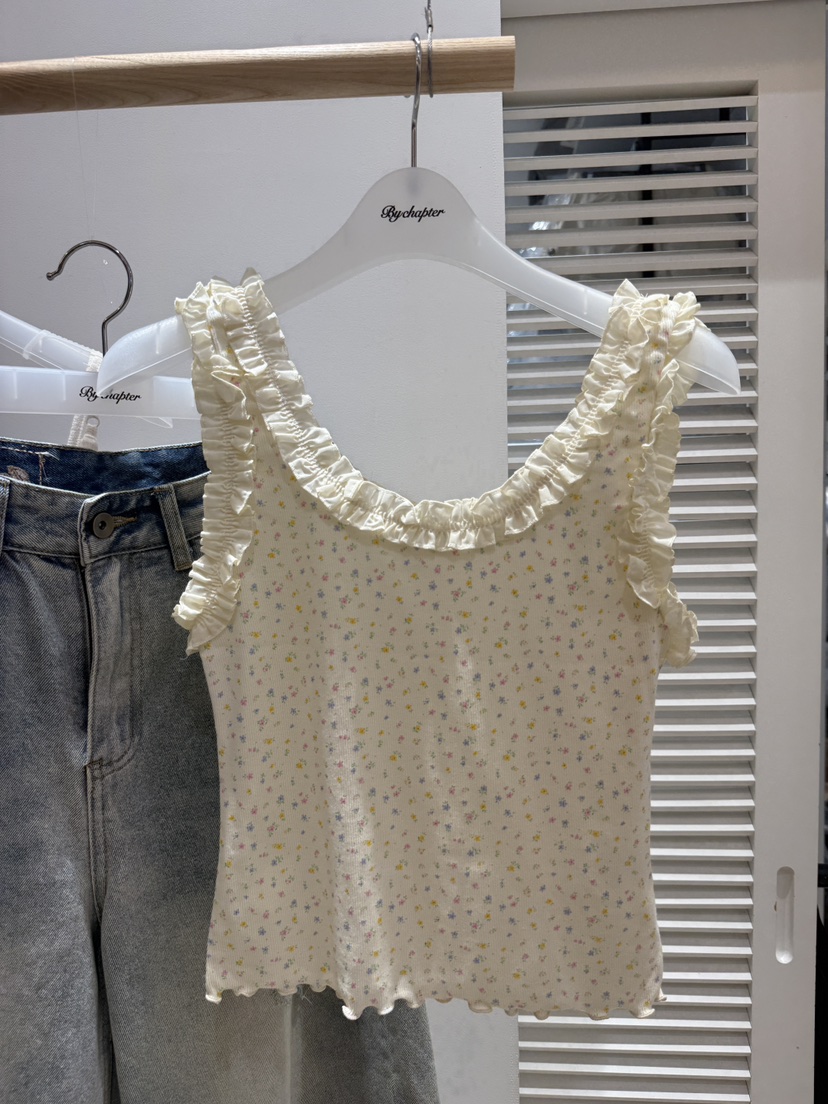 BY CHAPTER韓國直郵女士新品26夏季休閑職業時尚吊帶背心BY Chapter吊帶/背心圖色3