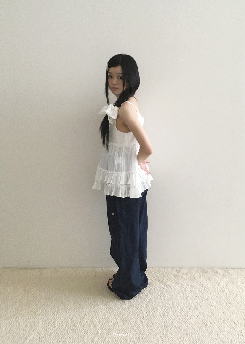BY CHAPTER韓國代購女裝新款26夏季26春夏人氣休閑吊帶背心BY Chapter吊帶/背心
