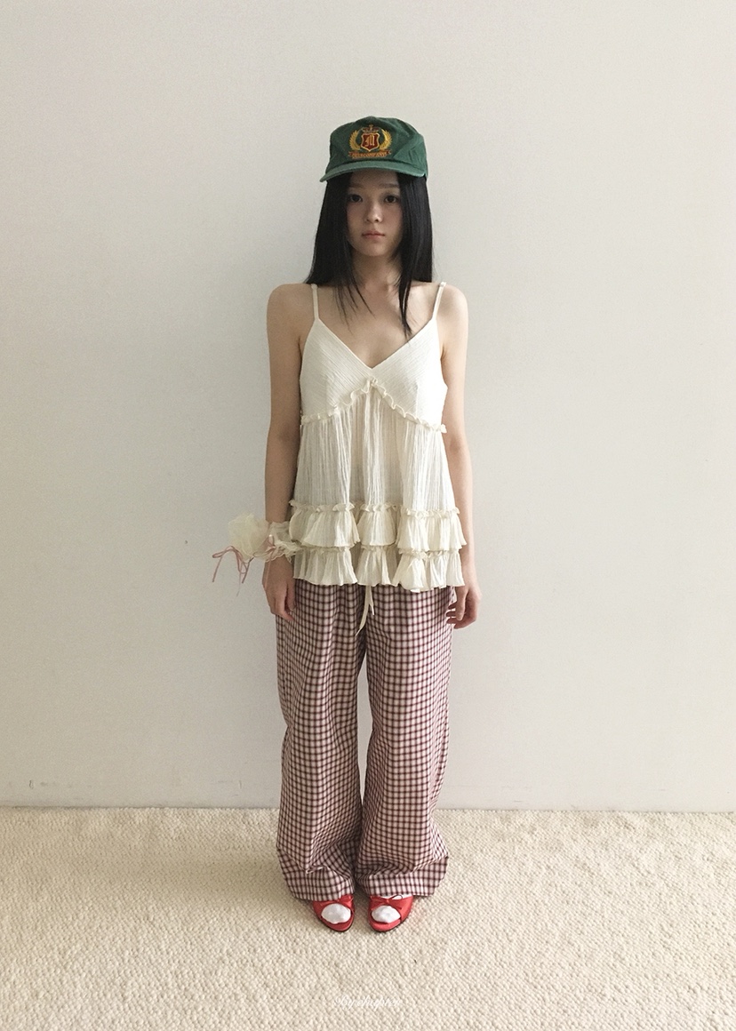 BY CHAPTER韓國代購女裝新款26夏季26春夏人氣休閑吊帶背心BY Chapter吊帶/背心