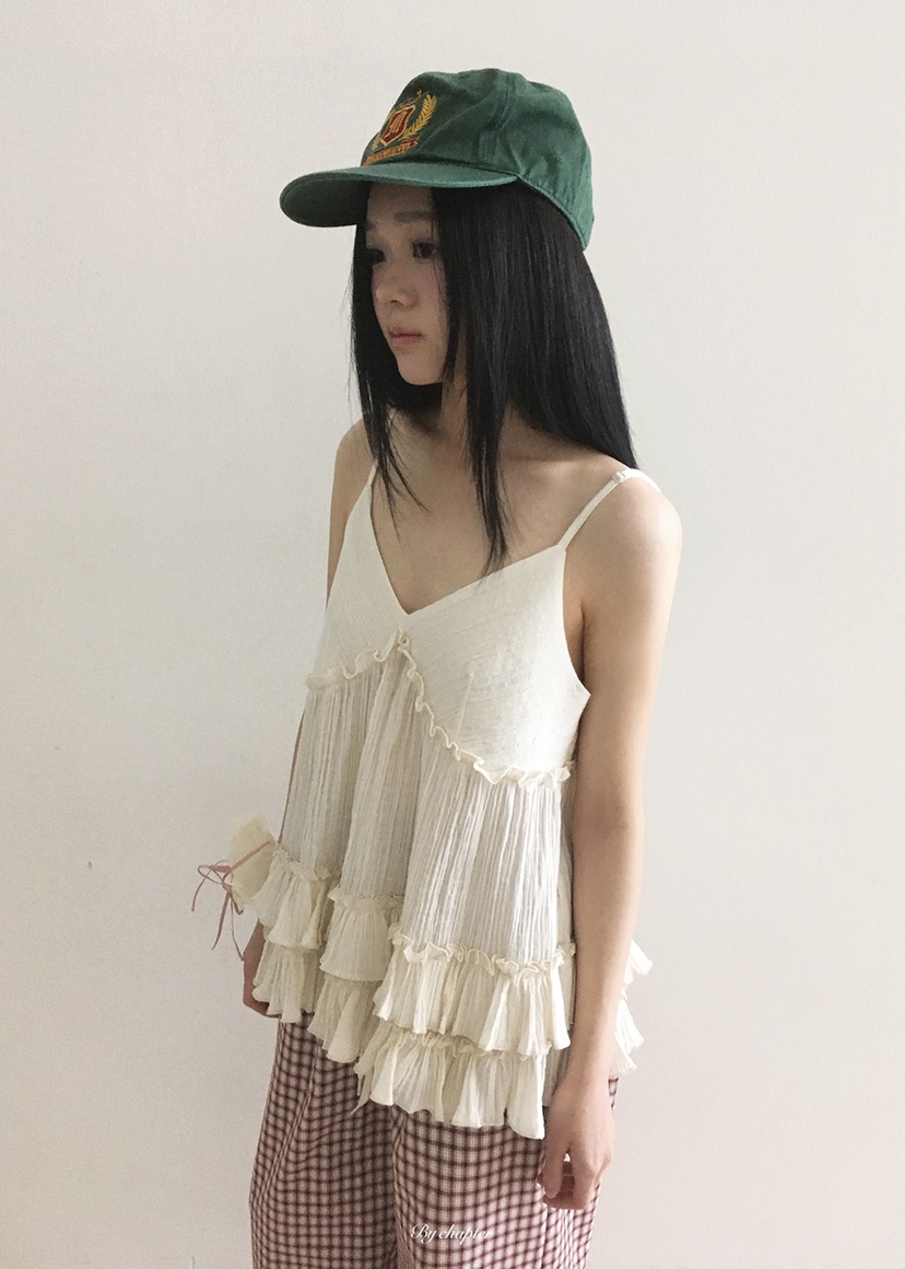 BY CHAPTER韓國代購女裝新款26夏季26春夏人氣休閑吊帶背心BY Chapter吊帶/背心