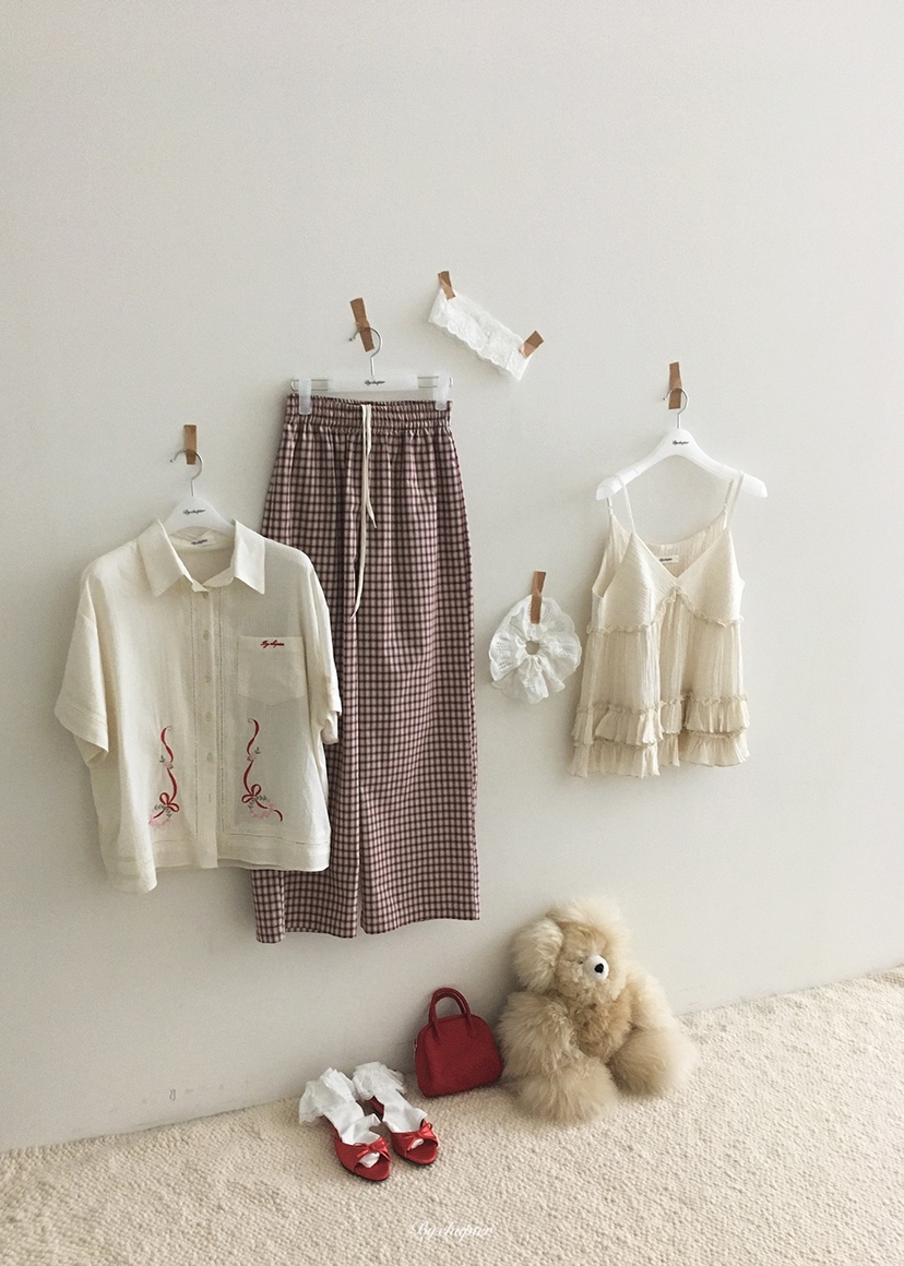 BY CHAPTER韓國代購女裝新款26夏季26春夏人氣休閑吊帶背心BY Chapter吊帶/背心