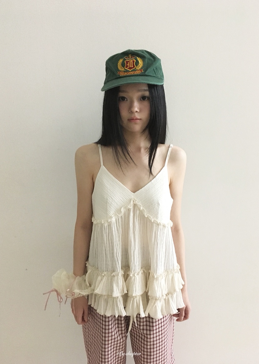 BY CHAPTER韓國代購女裝新款26夏季26春夏人氣休閑吊帶背心BY Chapter吊帶/背心