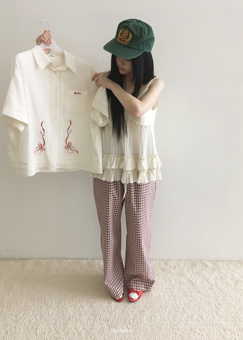 BY CHAPTER韓國代購女裝新款26夏季26春夏人氣休閑吊帶背心BY Chapter吊帶/背心