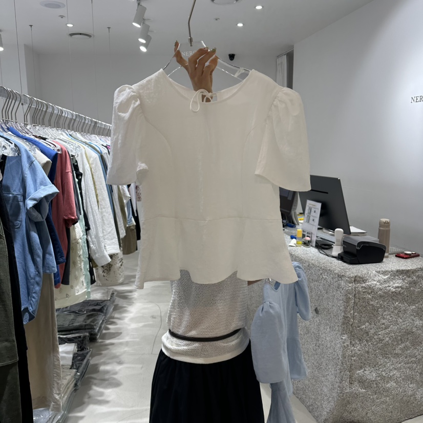 NEROLI 36韓國直郵女裝新品推薦時尚職業26春夏襯衫蕾絲衫NEROLI 36襯衫/蕾絲衫圖色1