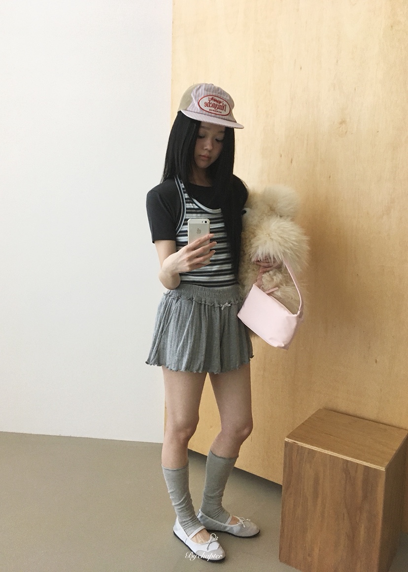 BY CHAPTER東大門實拍韓國女裝新款26春夏人氣休閑熱賣T恤BY ChapterT恤