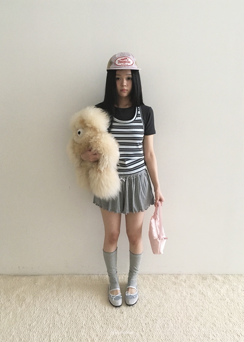 BY CHAPTER東大門實拍韓國女裝新款26春夏人氣休閑熱賣T恤BY ChapterT恤