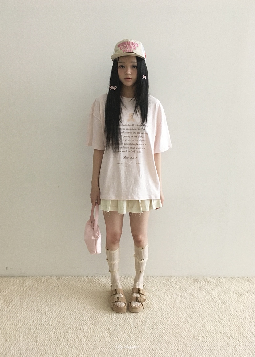 BY CHAPTER韓國東大門直郵女裝新款26春夏熱賣人氣職業T恤BY ChapterT恤