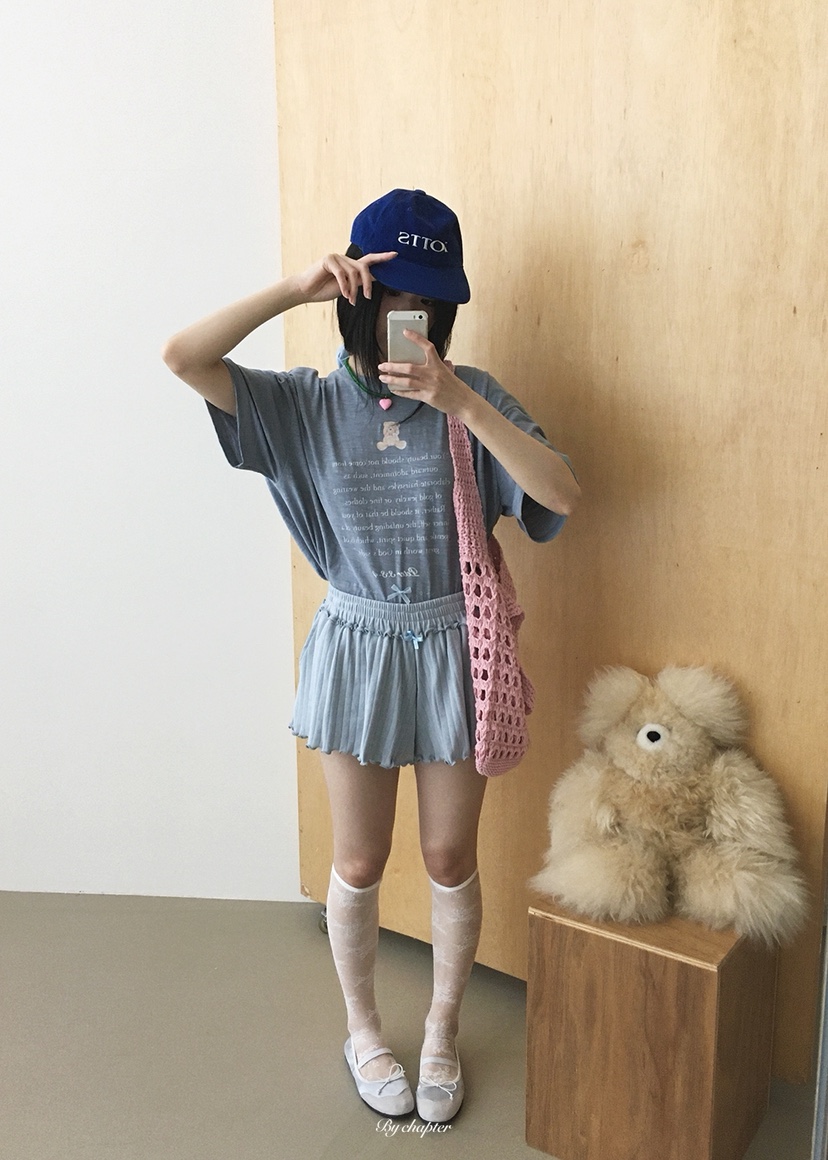 BY CHAPTER韓國東大門直郵女裝新款26春夏熱賣人氣職業T恤BY ChapterT恤