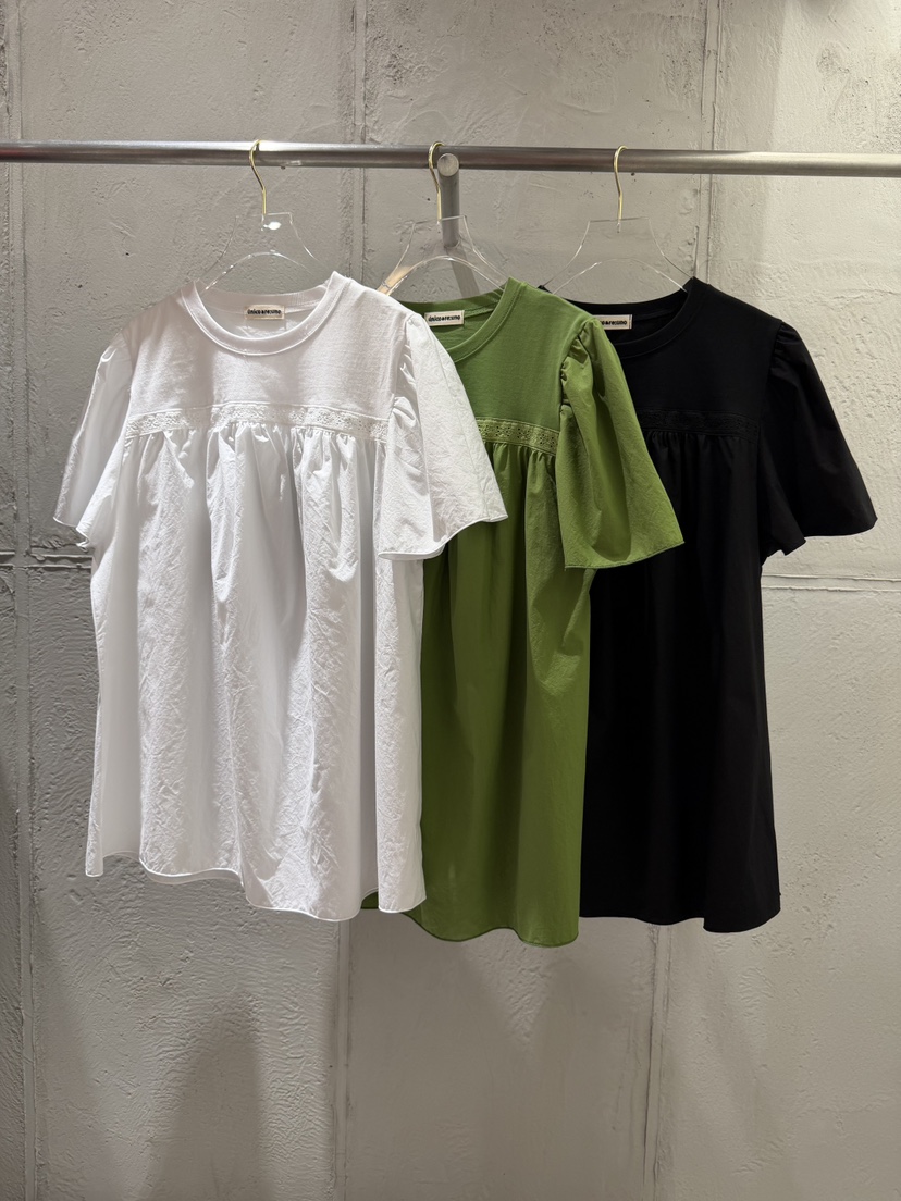 UNICO-p韓國直郵實拍女裝新品職業休閑熱賣26夏季襯衫蕾絲衫UNICO襯衫/蕾絲衫