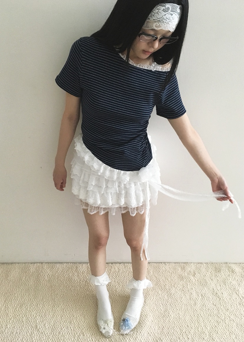 BY CHAPTER韓國東大門代購女士新款推薦26春夏熱賣時尚T恤BY ChapterT恤