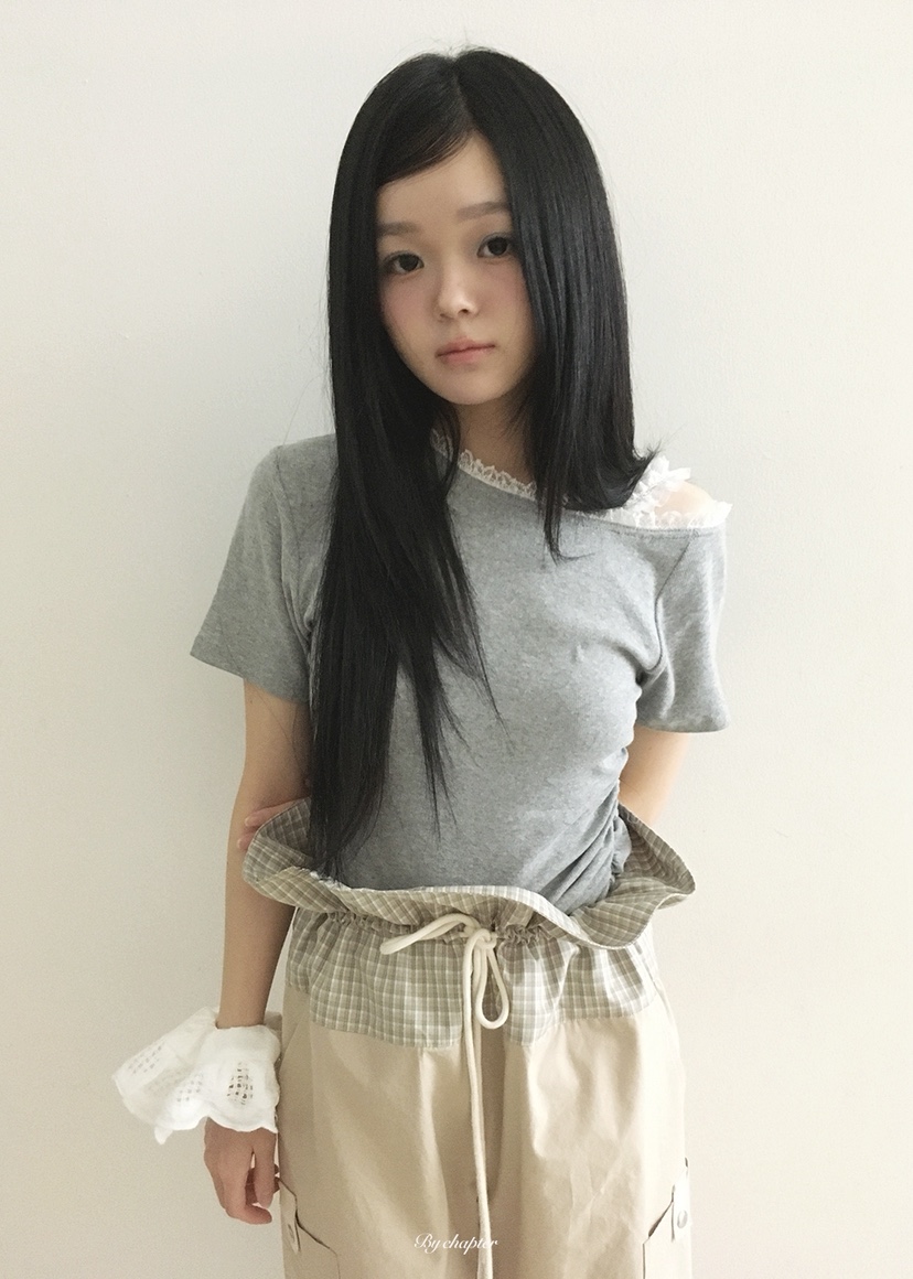 BY CHAPTER韓國東大門代購女士新款推薦26春夏熱賣時尚T恤BY ChapterT恤