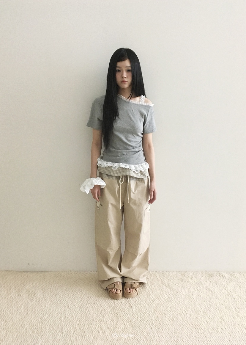 BY CHAPTER韓國東大門代購女士新款推薦26春夏熱賣時尚T恤BY ChapterT恤圖色4實際價格32000