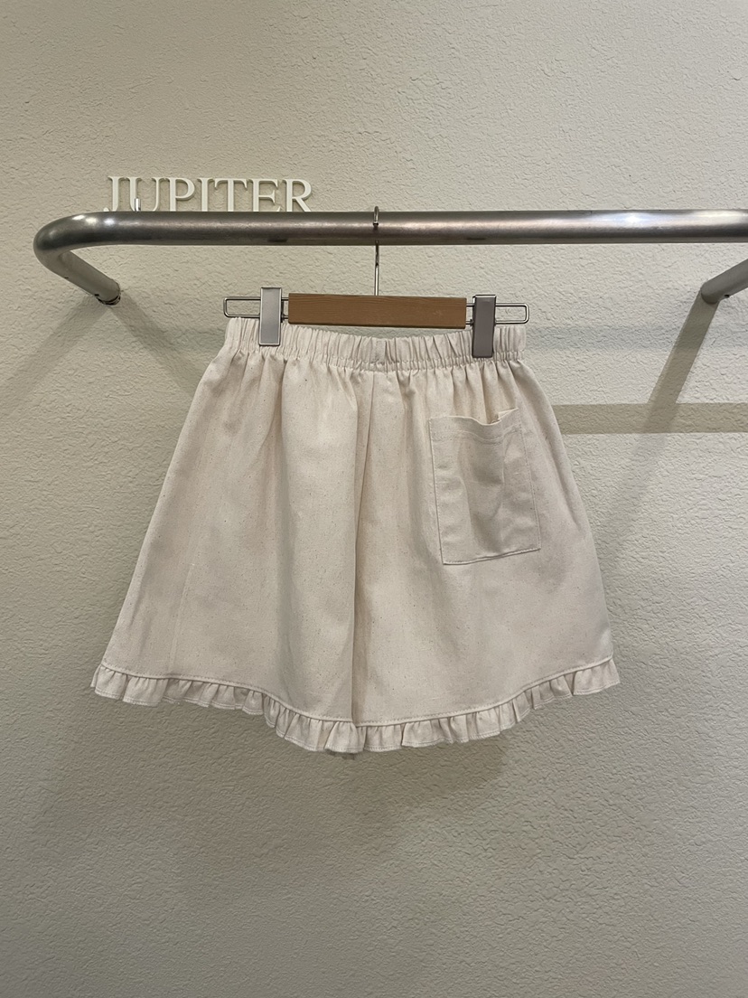JUPITER韓國直郵女士新品推薦時尚職業熱賣休閑26夏季短褲亞麻JUPITER短褲