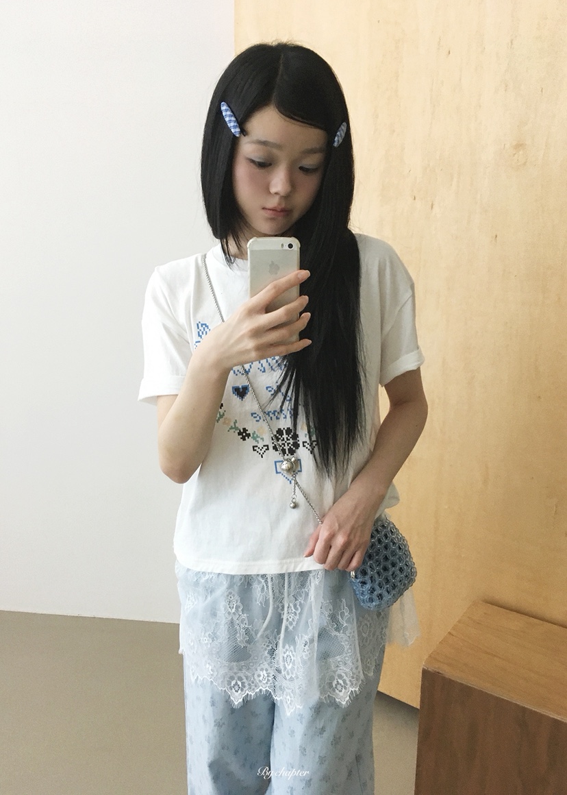 BY CHAPTER韓國直郵實拍女士新款熱賣26春夏時尚職業T恤BY ChapterT恤