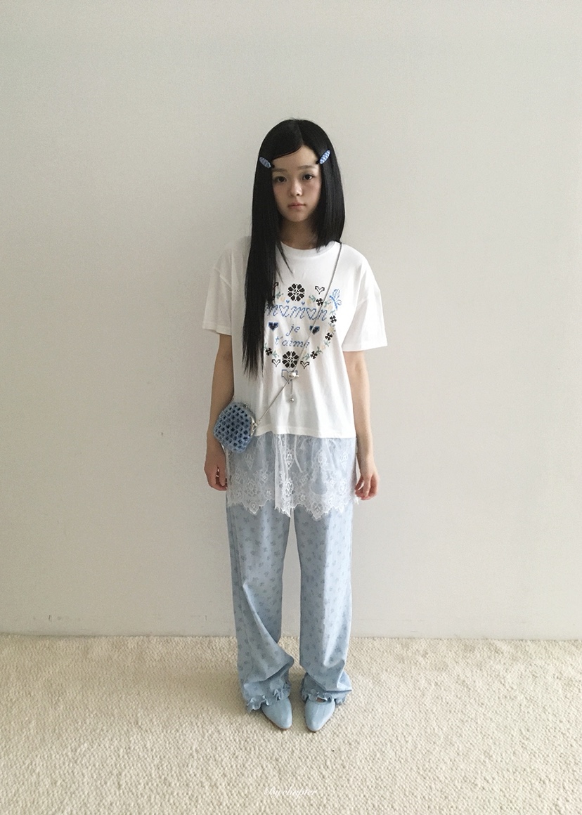 BY CHAPTER韓國直郵實拍女士新款熱賣26春夏時尚職業T恤BY ChapterT恤圖色1