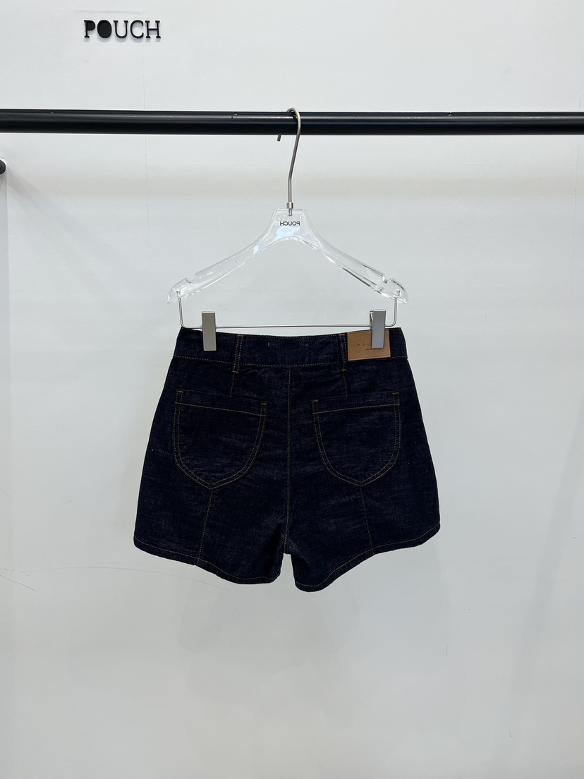 POUCH韓國直郵實拍女士新品26夏季26春夏推薦熱賣時尚短褲POUCH短褲