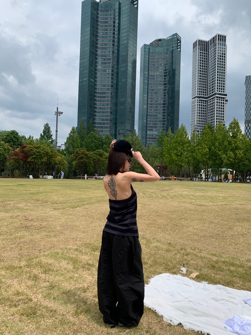 OKIE韓國東大門代購女士新品熱賣26春夏26夏季時尚吊帶背心OKIE吊帶/背心